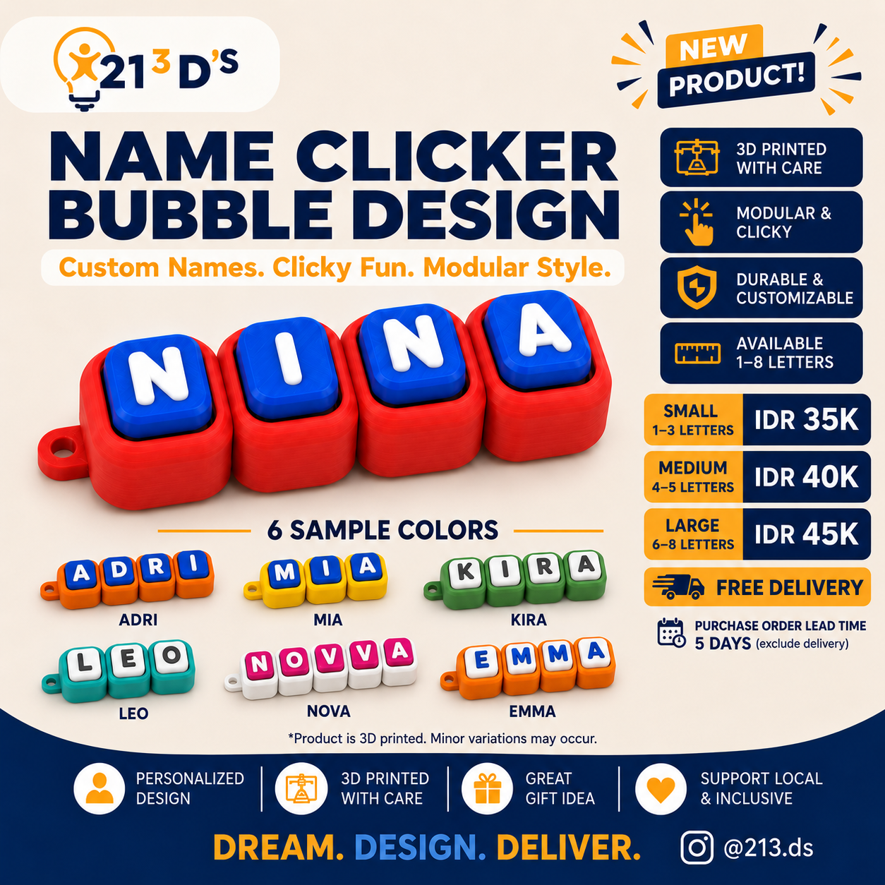 Name Clicker Bubble