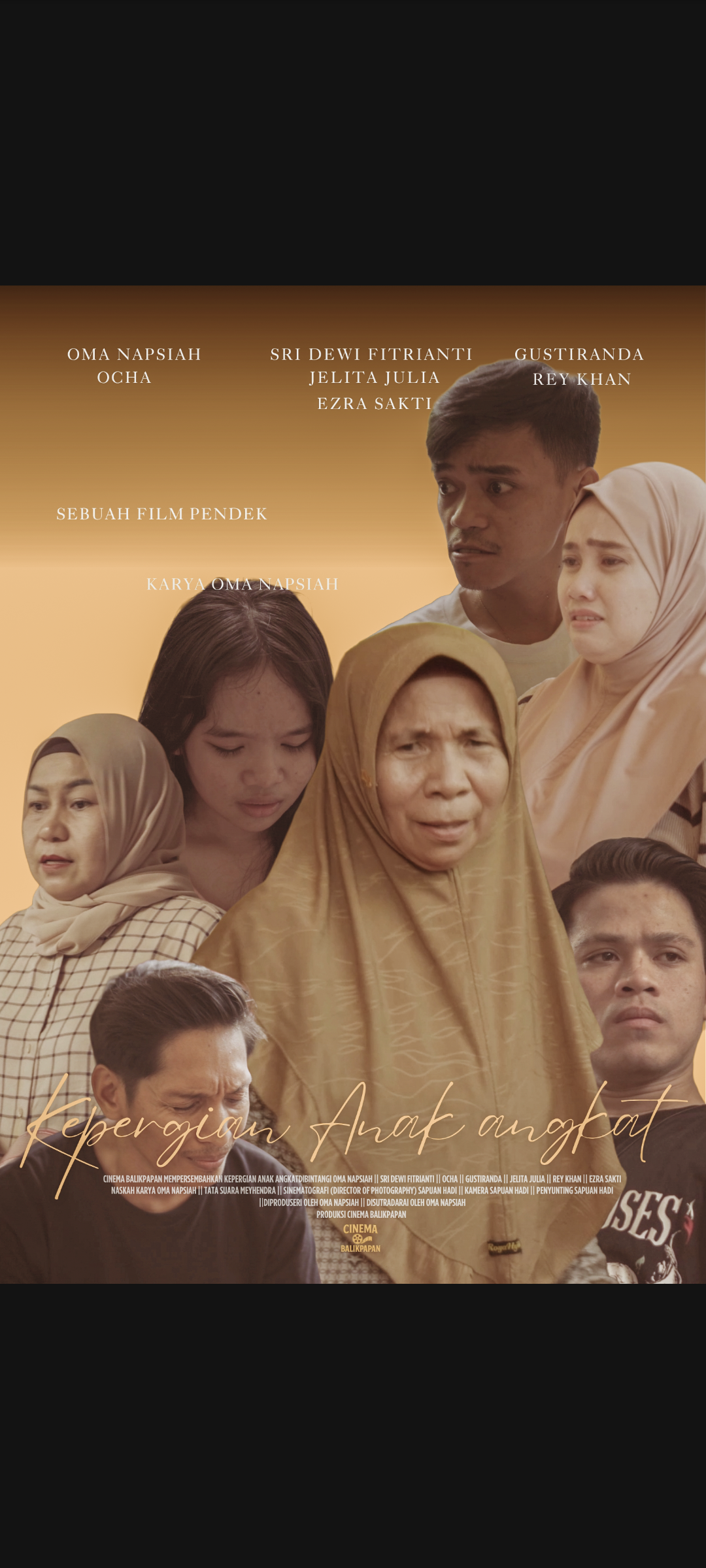 Poster Kepergian anak angkat