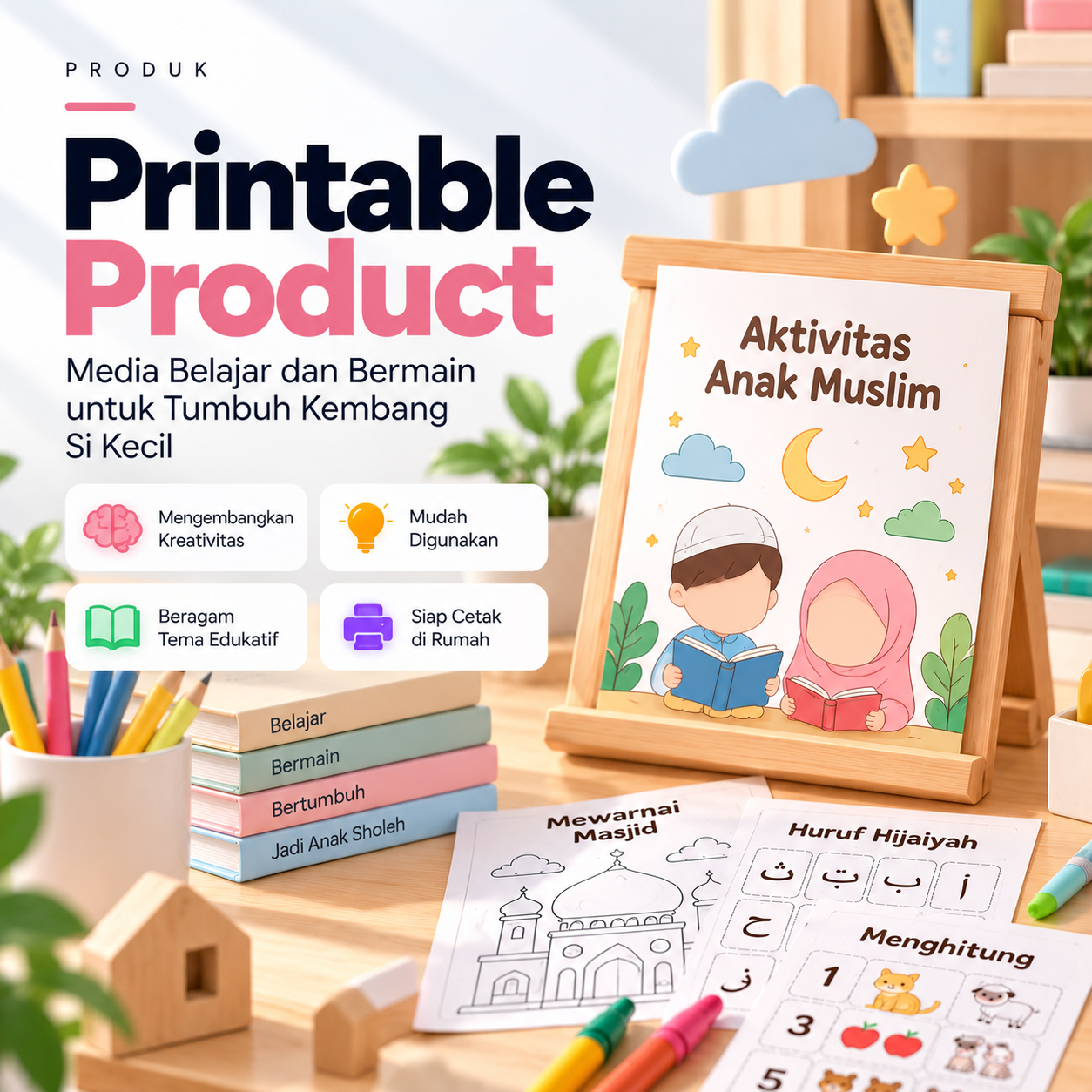 MEDIA BELAJAR ANAK MUSLIM CERIA