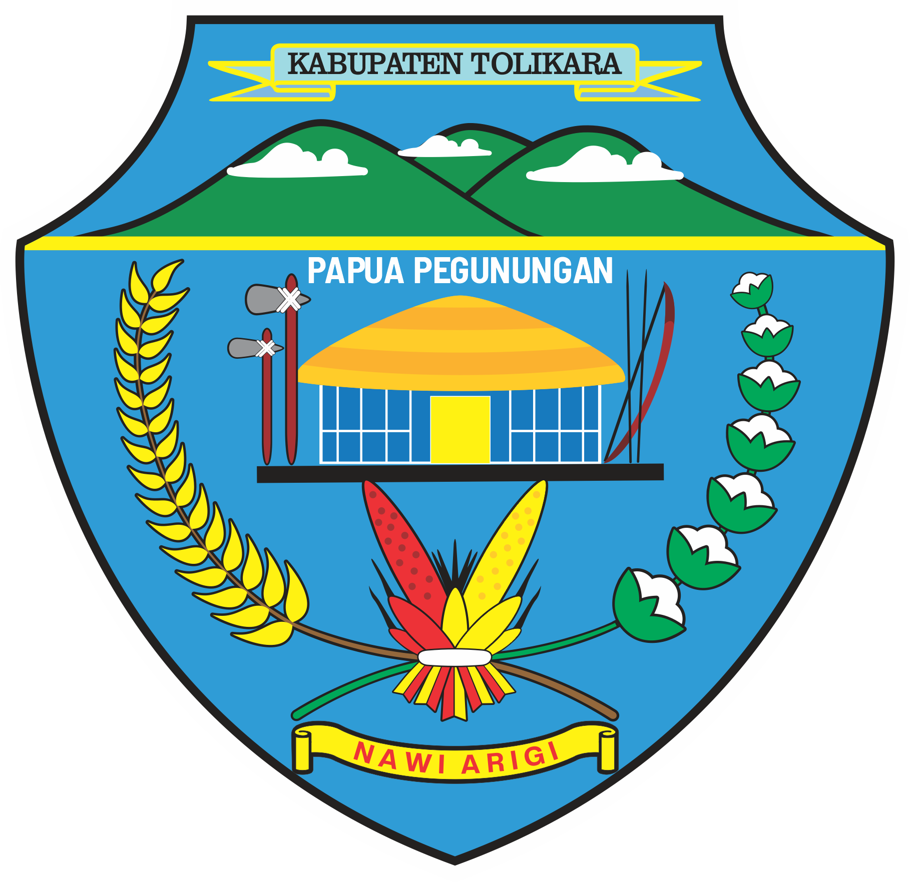 Logo Pemerintah Kabupaten Tolikara
