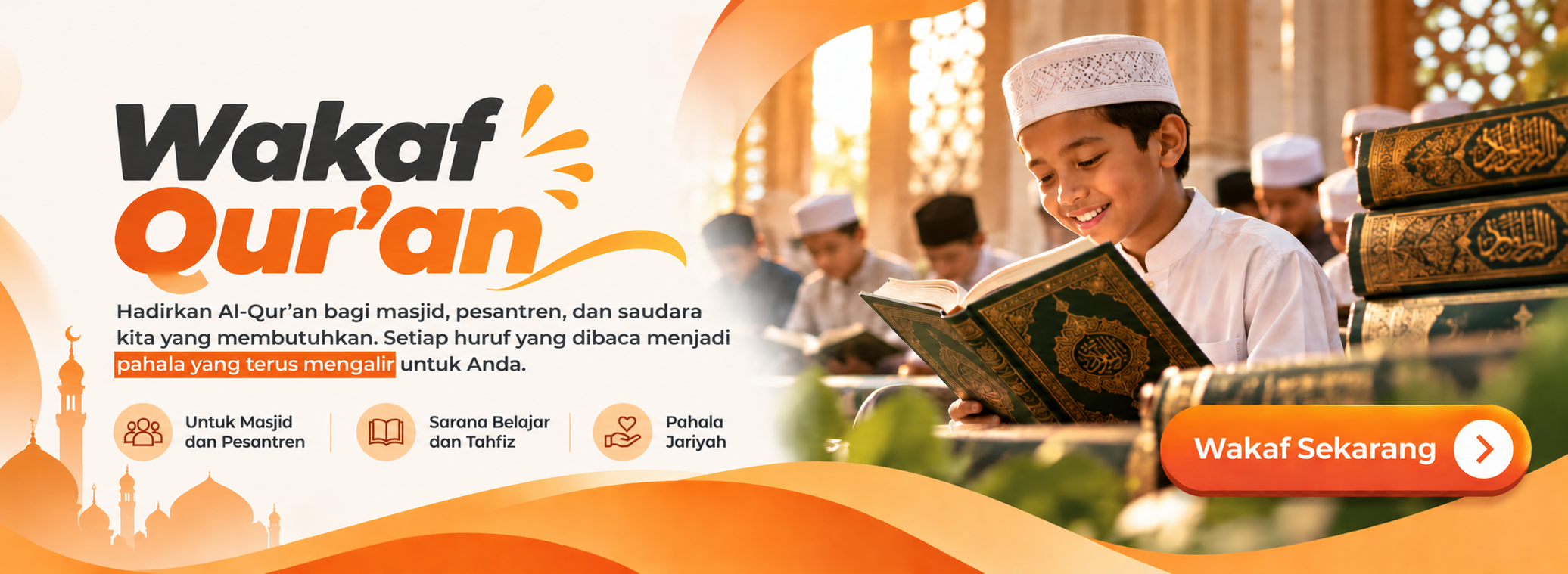 Foto program WAKAF QUR'AN