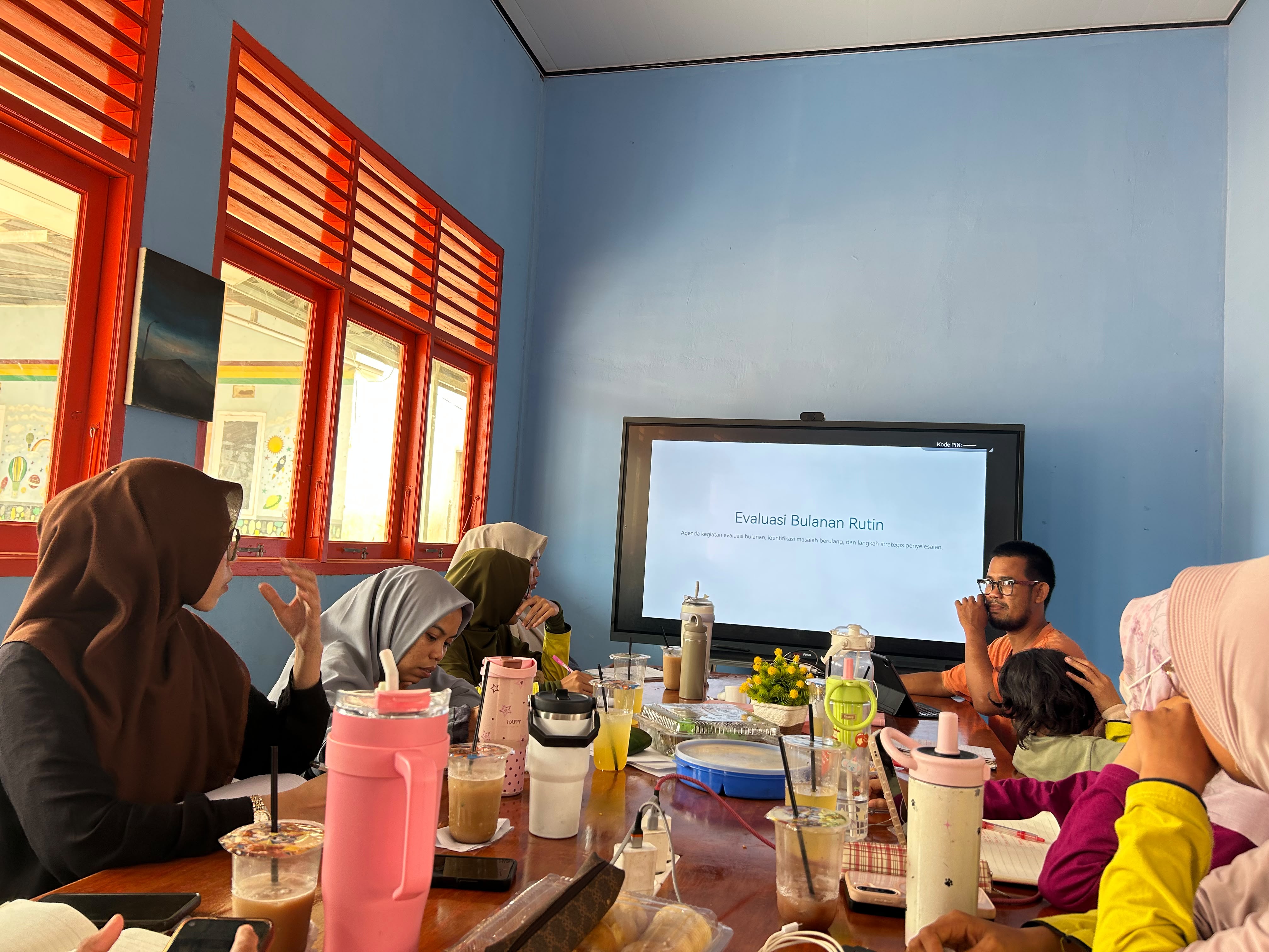 Rapat Bulanan Guru dan Karyawan SIT Qudwah Sungai Rengit (23/10/2026)
