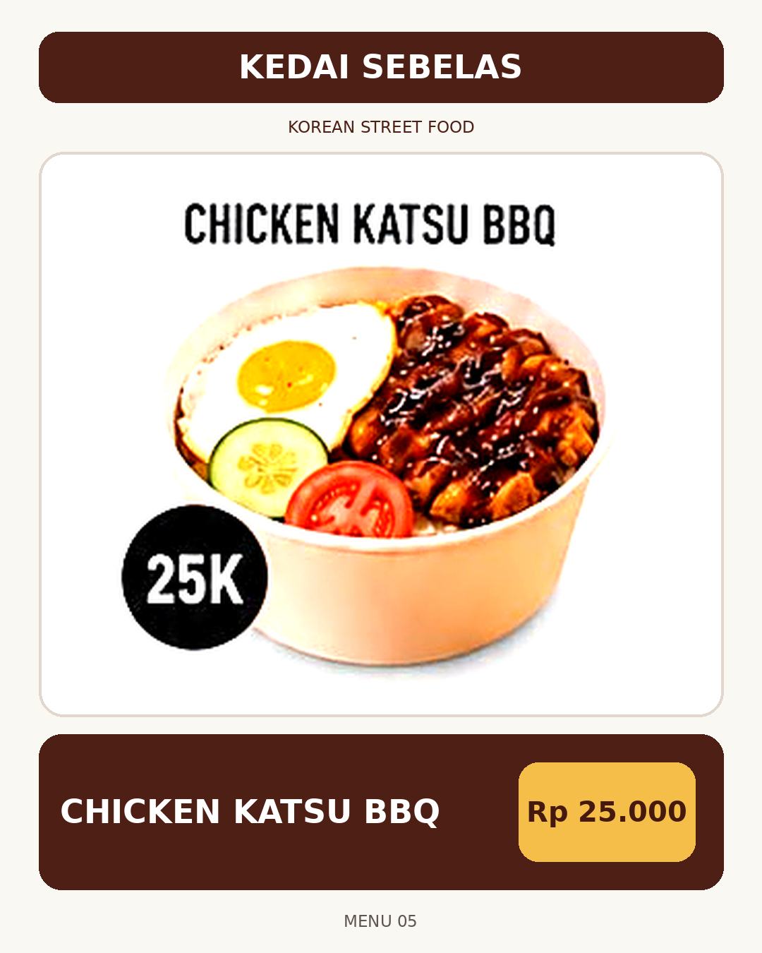 Foto Chicken Katsu Bbq