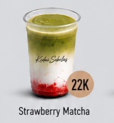 Foto Strawberry matcha