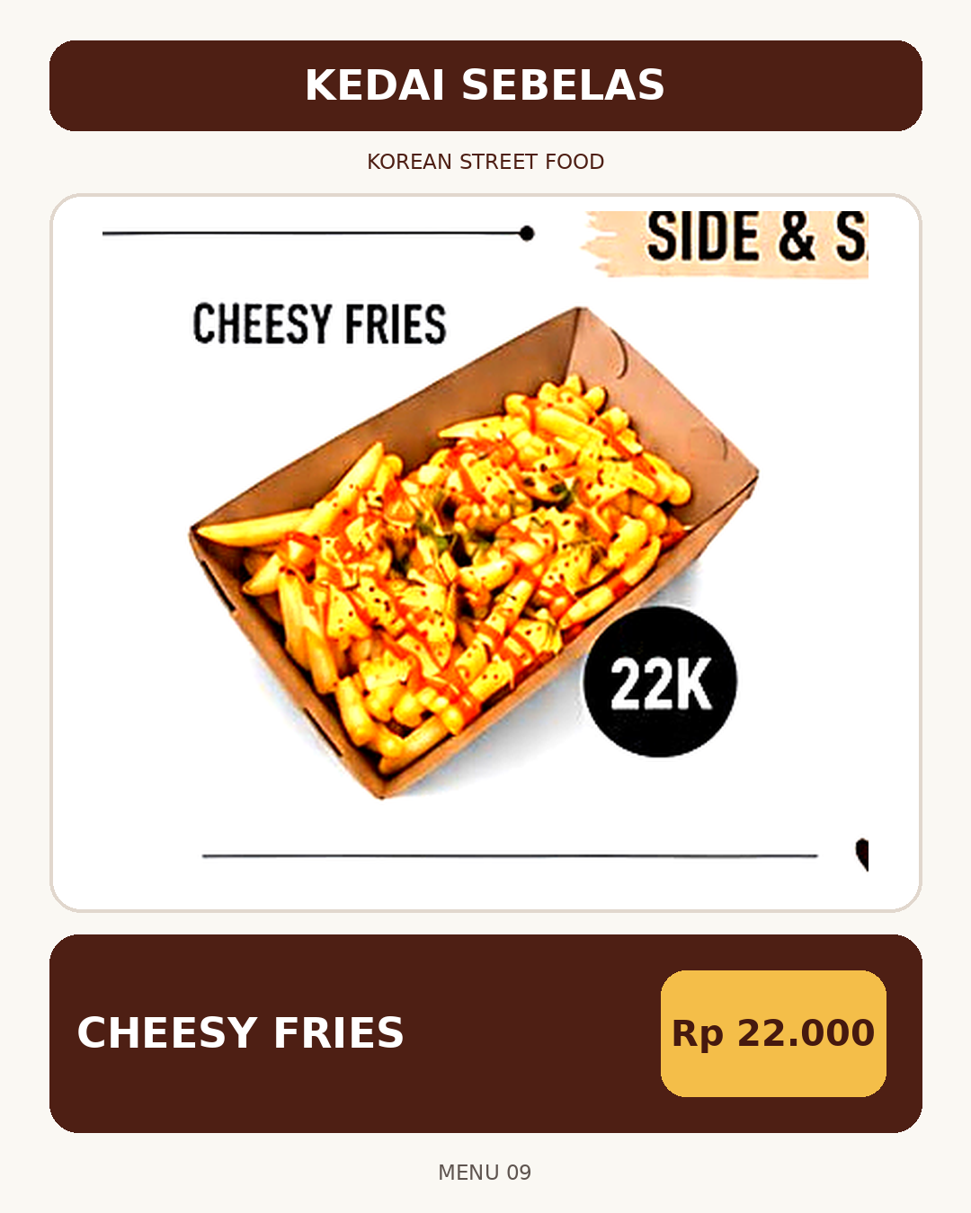 Foto Cheesy Fries