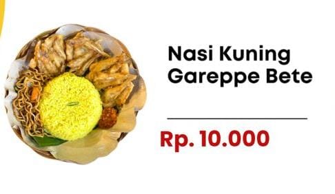 Foto Nasi Kuning Gareppe Bete