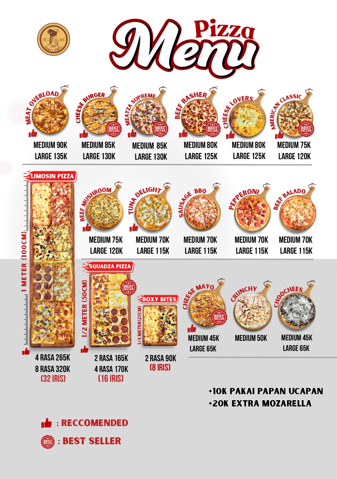 Foto Pizza Limosin 1 Meter