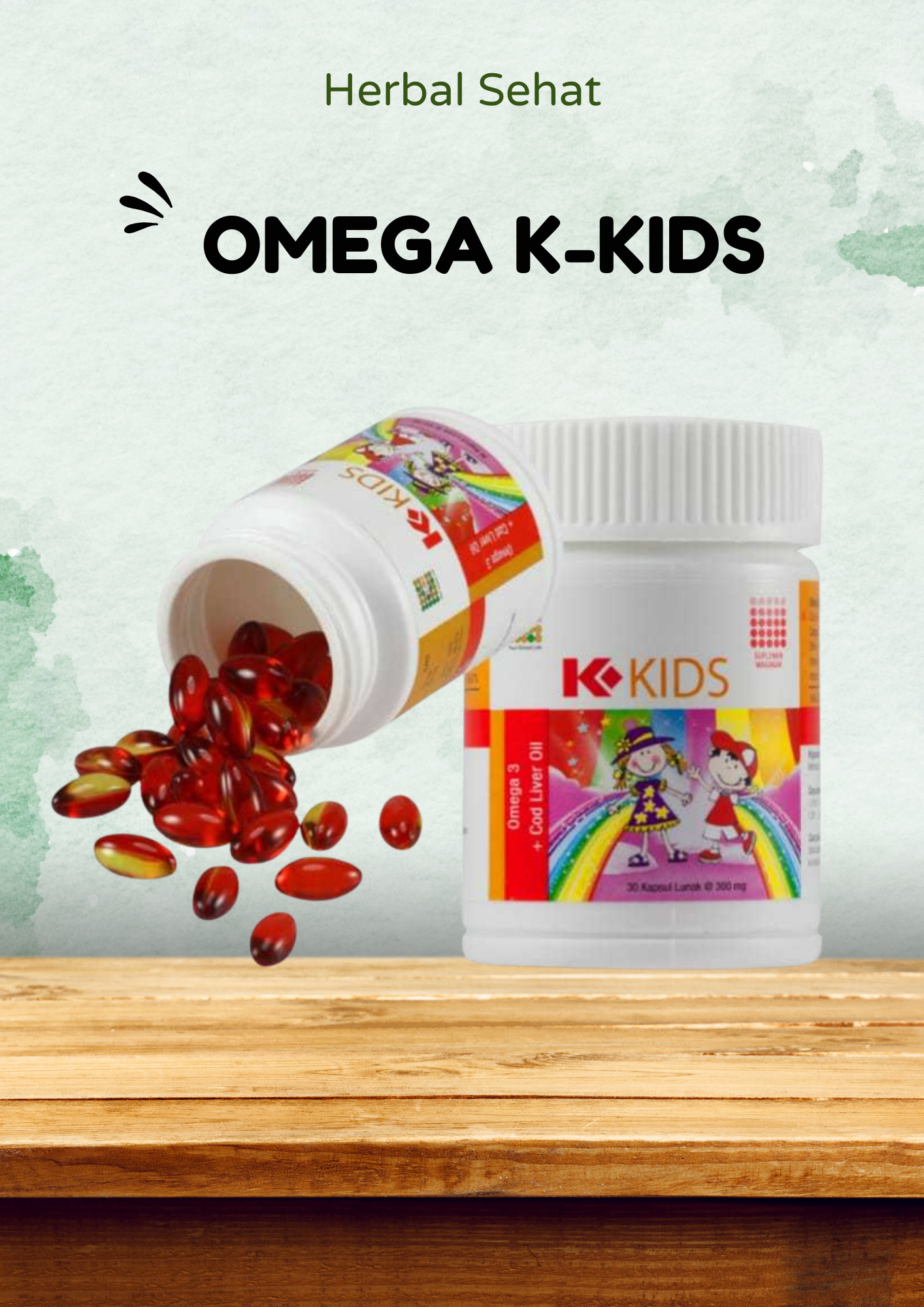 Foto Minyak Ikan Omega Kids