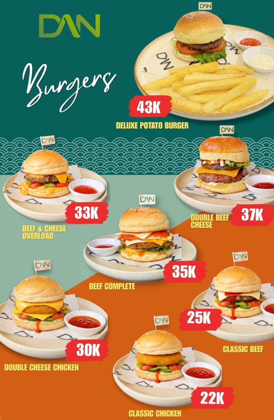 Foto Deluxe Potato Burger