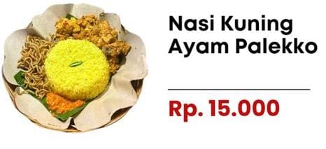 Foto Nasi Kuning Ayam Palekko