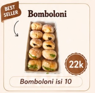 Foto Bomboloni isi 10