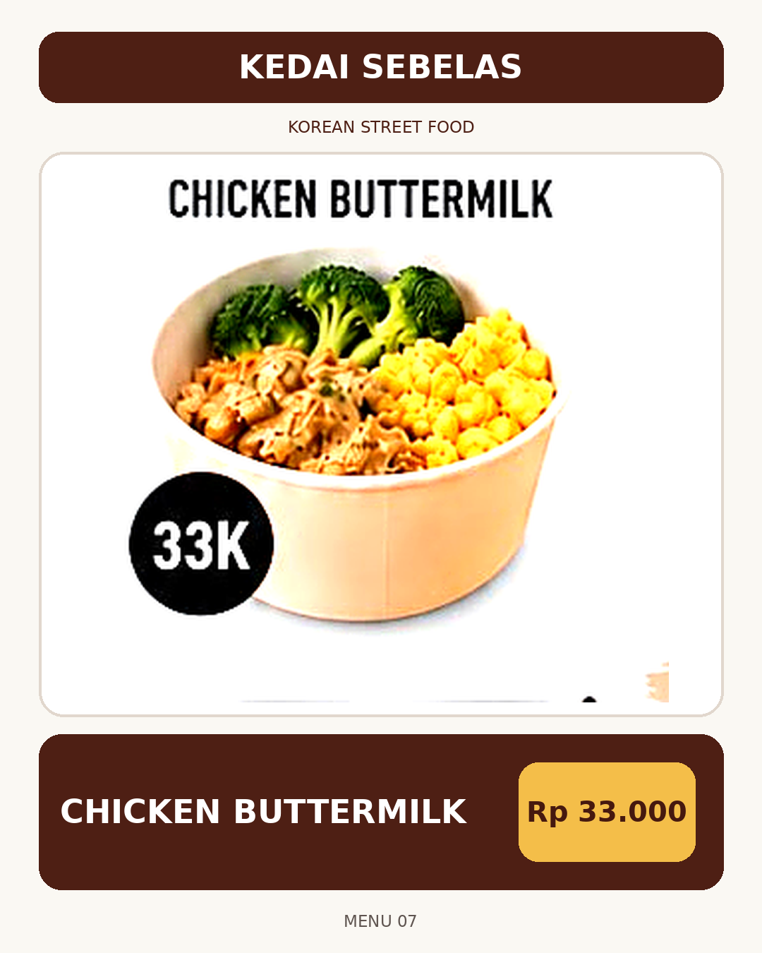 Foto Chicken Butter milk