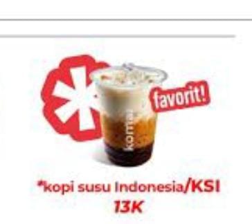 Foto Kopi susu Indonesia/KSI