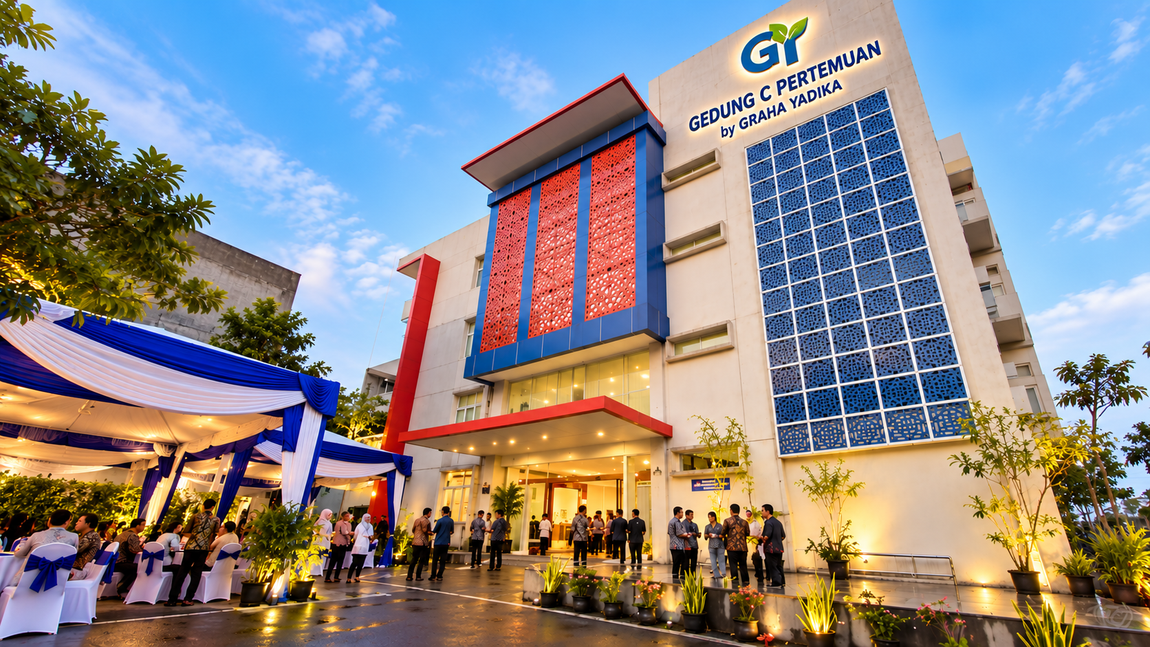 Suasana Gedung C Pertemuan