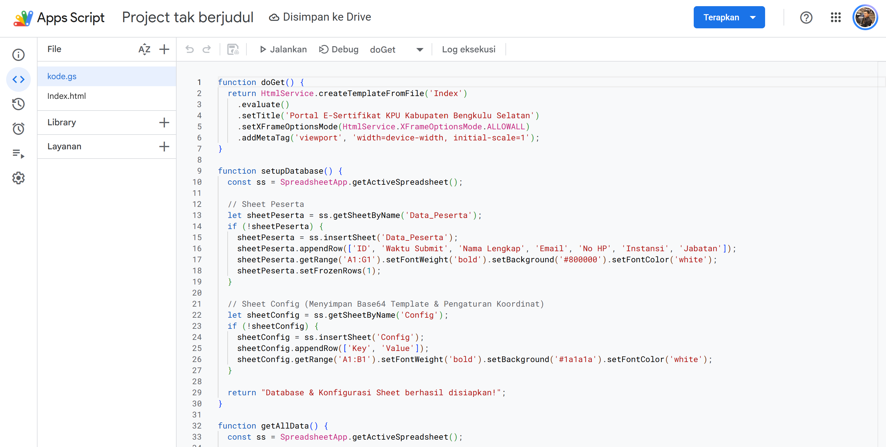Cover KUMPULAN SOURCE CODE DAN PROMPT WEBAPPS CREATOR