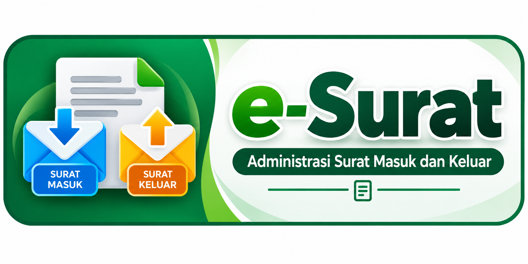 Gambar aplikasi e-Surat