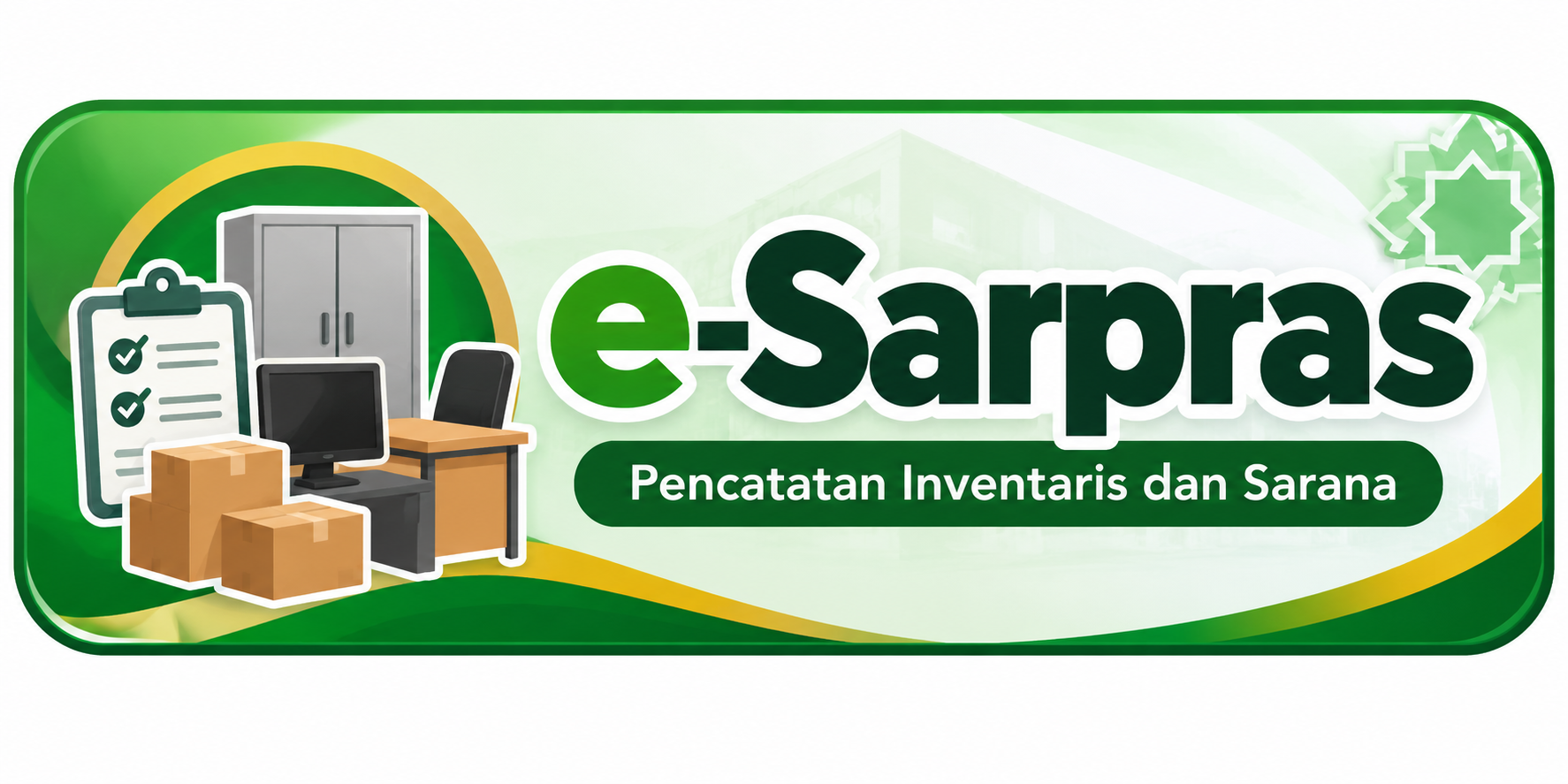 Foto aplikasi e-Sarpras