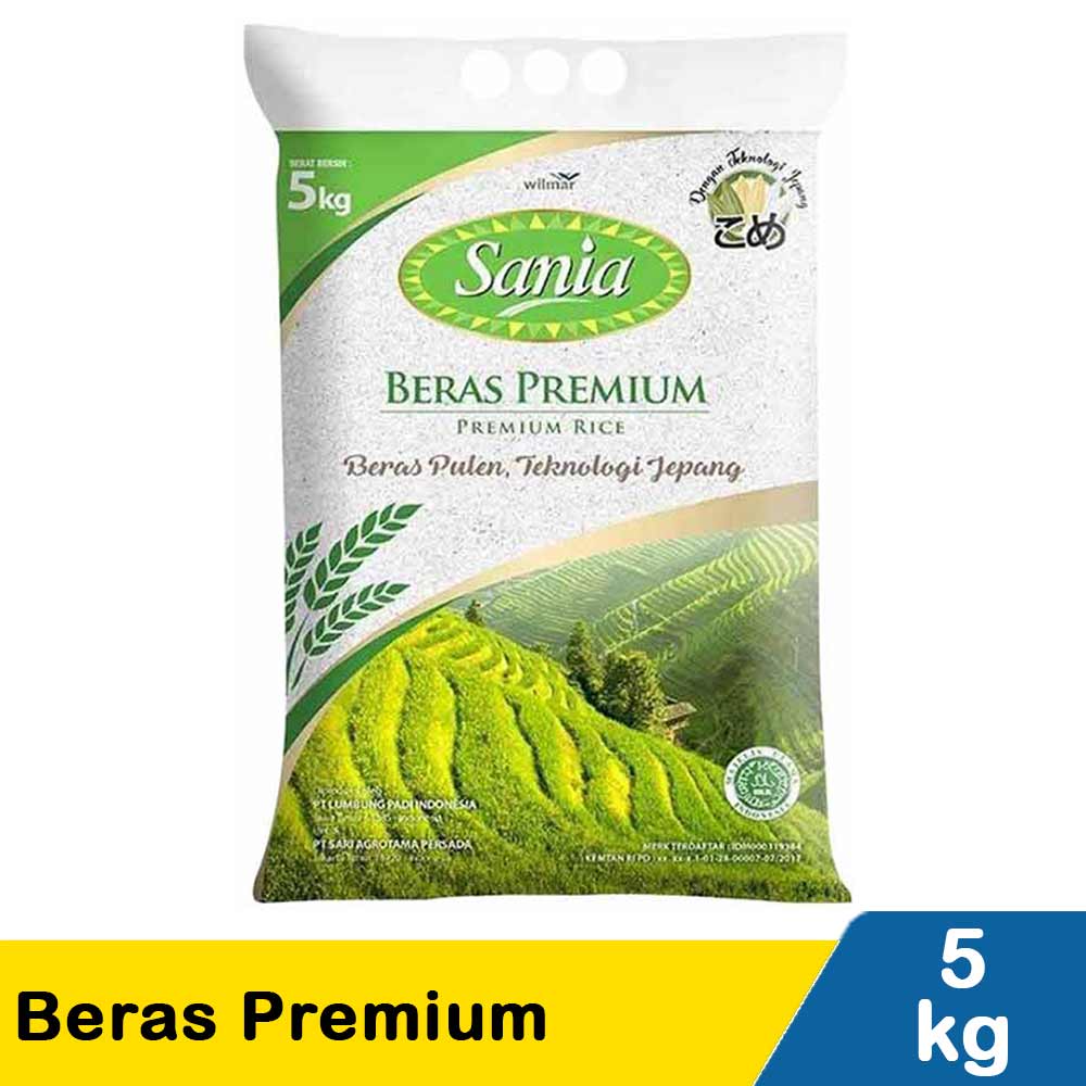 sania beras premium 5kg