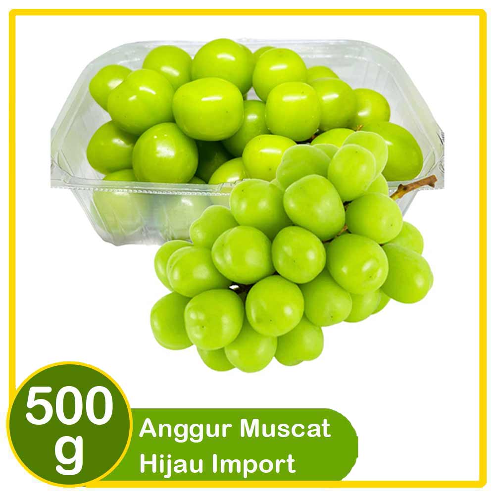 anggur muscat hijau import