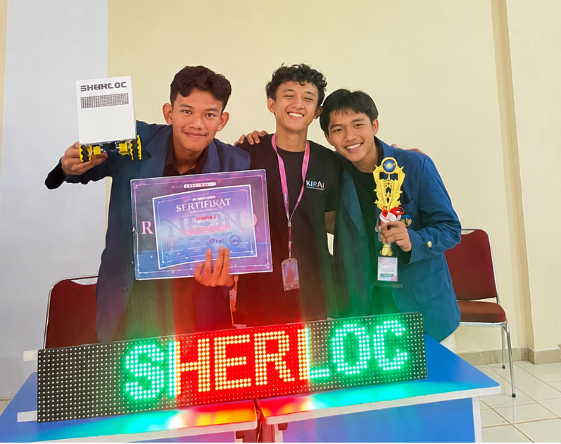 Dokumentasi Juara 2 Inovatera Neon ERCROM - SHERLOC (Smart Healthcare Robot for Location-based Climate Monitoring)