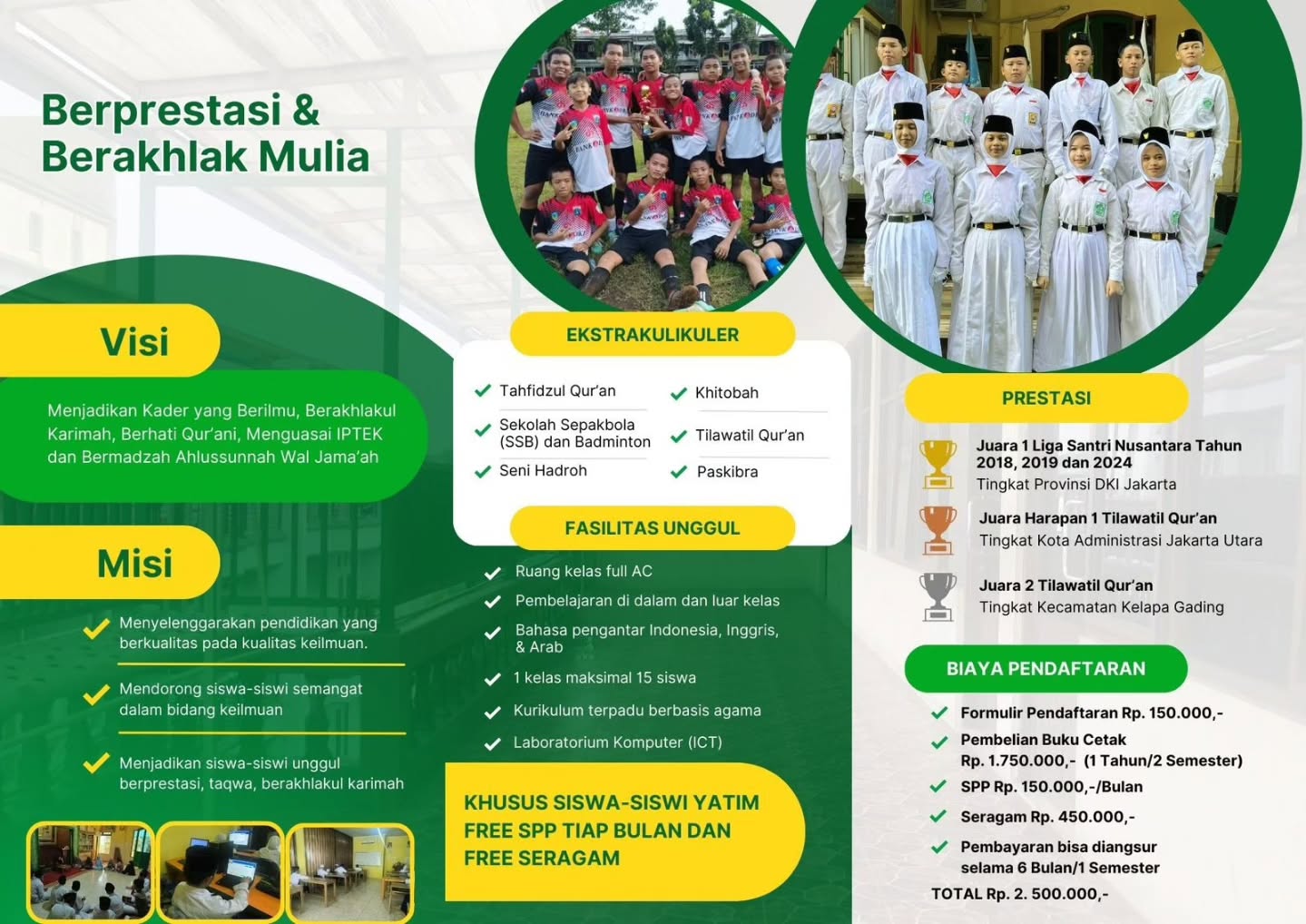 Brosur PPDB MTsS Al-Aqsha